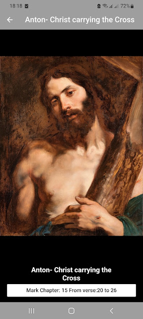 Christ carrying the cross