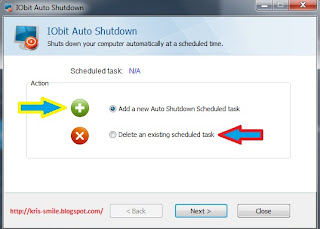 Delete an existing scheduled task