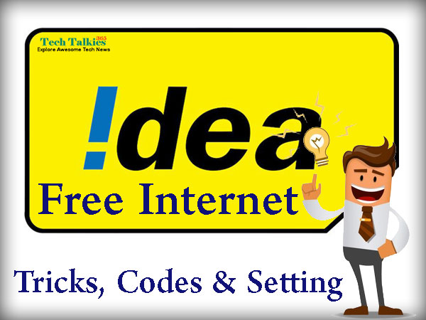 2018 IDEA 2G 3G 4G Free Internet Trick Code and Setting