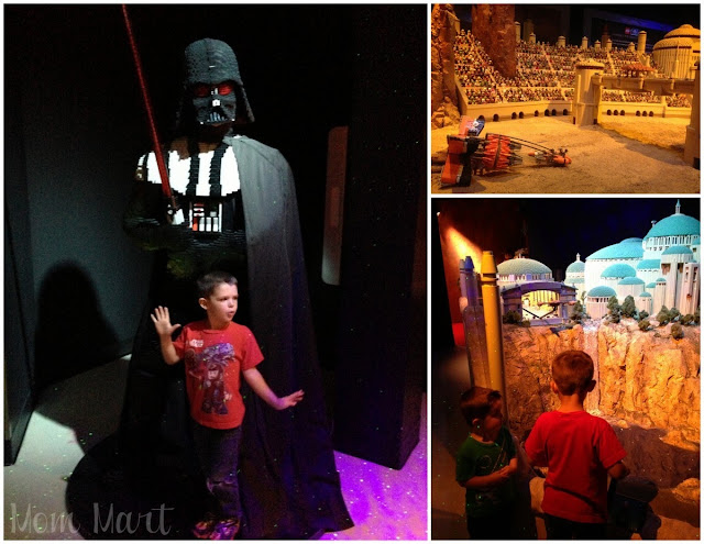 LEGOLAND Discovery Center in Schaumberg IL Star Wars Exhibit