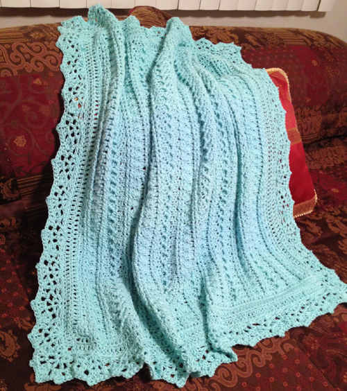 Mayflower Baby Blanket - Free Pattern