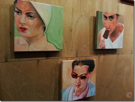 Linette Cajou, peintures...