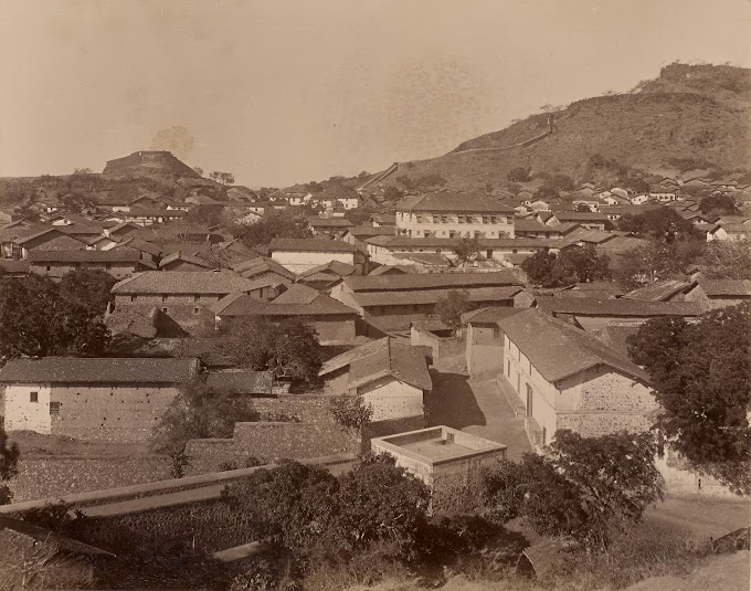 Sihor Town View, Bhavnagar, Gujarat, India | Rare & Old Vintage Photos (1886)