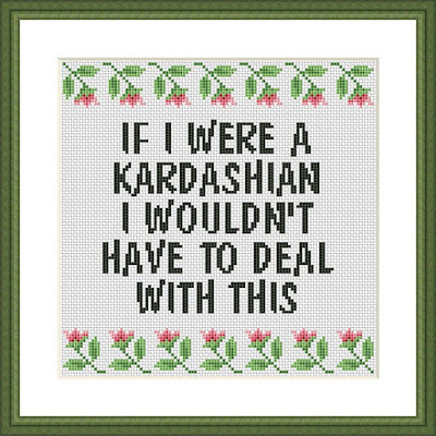 If I were funny cross stitch pattern - Tango Stitch