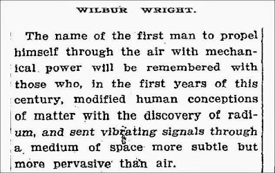 Compare this article written in 1912 to Orville’s 1908 account in Century magazine.