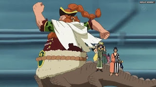 ワンピースアニメ パンクハザード編 606話 茶ひげ | ONE PIECE Episode 606