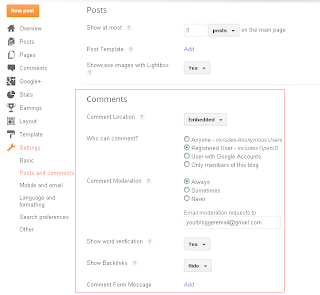How to Prevent Blog Comment Spam in Blogger