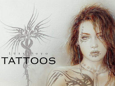 Susan Hawkins (Outwest Tattoos) on Myspace Un llibre més d'en Luis Royo,