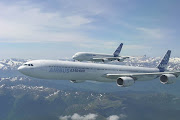 Airbus A340 is a large commercial passenger aircraft manufactured by Airbus. (airbus plane)