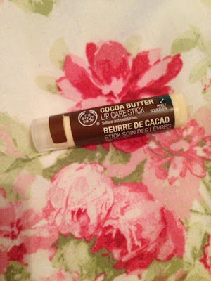 Body Shop cocoa butter lip care stick