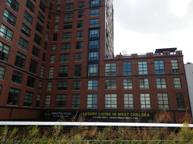 Promenade sur la High Line à New York