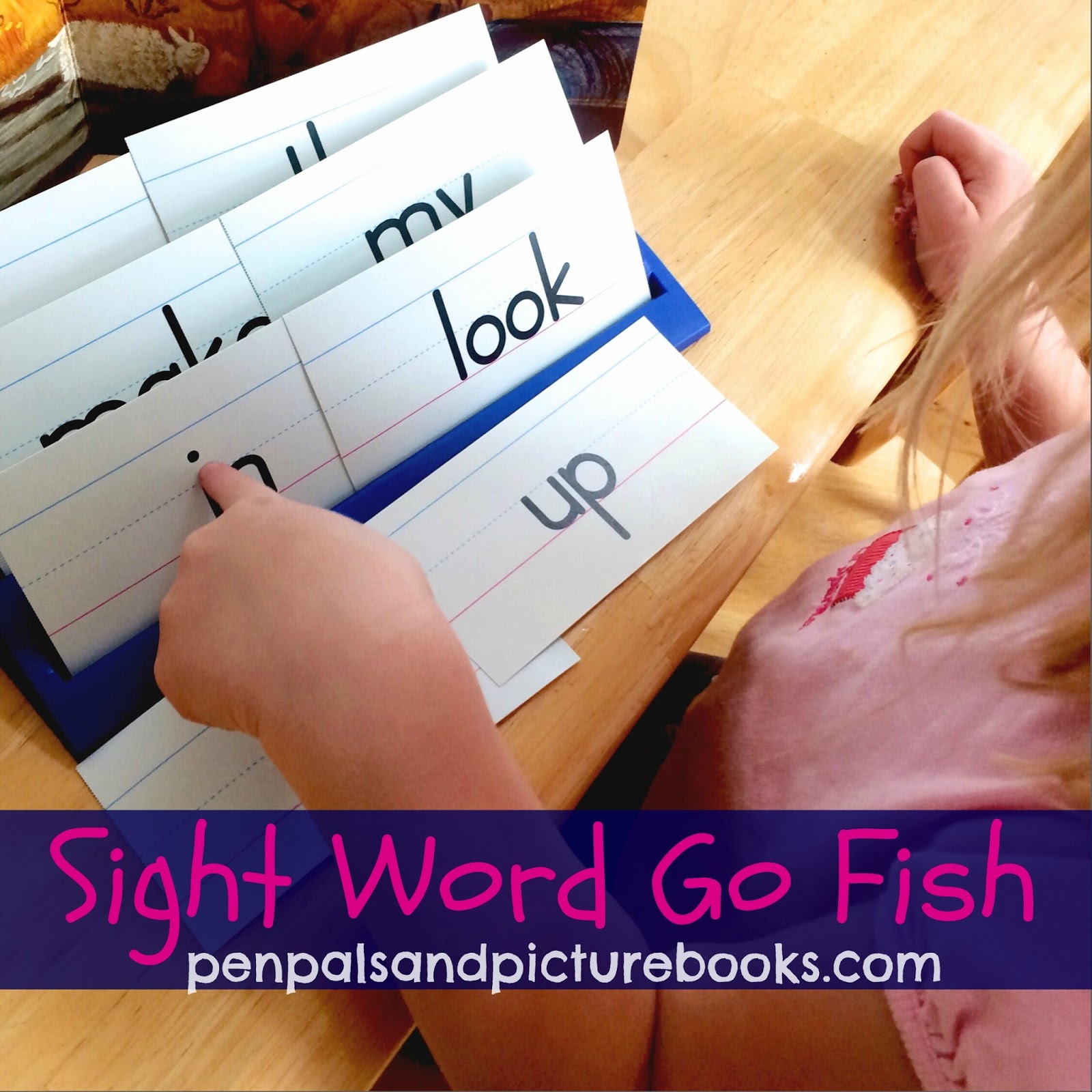 fish Go go Sight Fish Word sight Picture word  Pals Books: & Pen