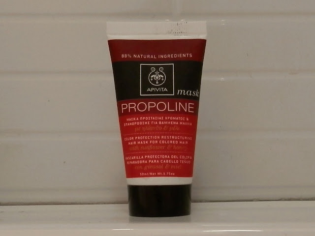 review opinion mascarilla propoline apivita teñido girasol miel