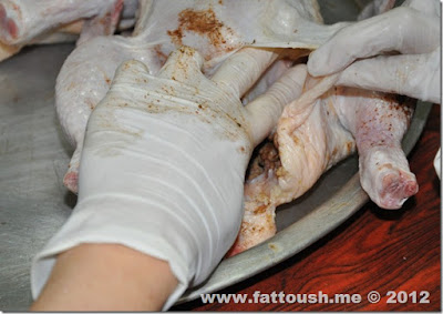 جاج محشي ,دجاج مشوي ,جا محشي بالرز ,طبخات بالجاج ,http://tabkhzake.blogspot.com/2015/08/Stuffed-chicken.html
