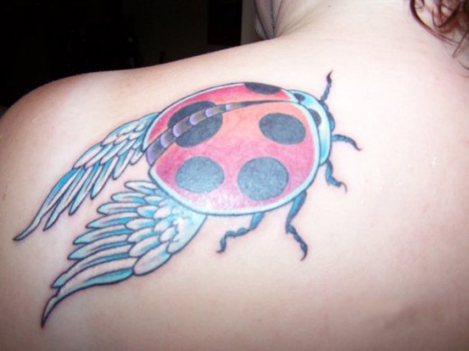 tatuagem Joaninha tattoo ladybug