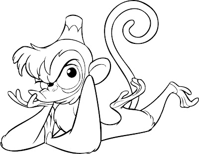 Disney Coloring Pages,aladin