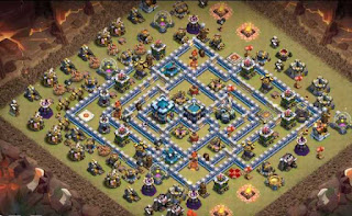 Base War Terbaik COC TH 13 Terkuat 2020