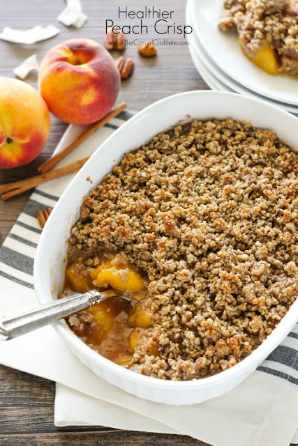 healthier peach crisp recipe