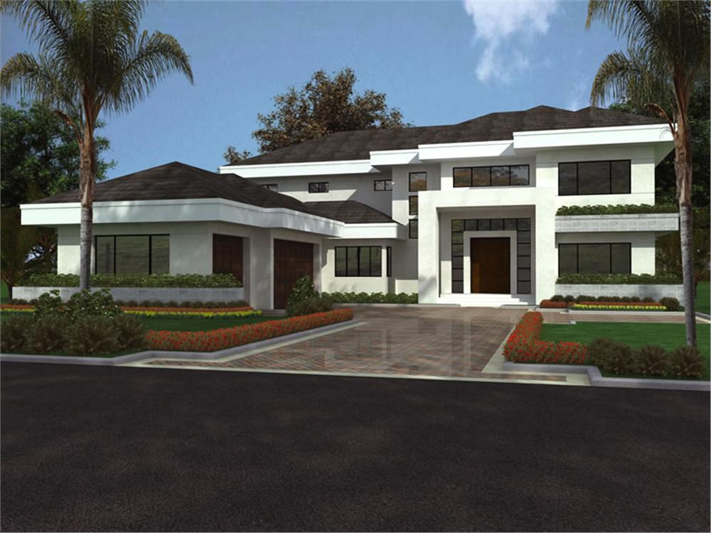 Design: Modern house plans 3D