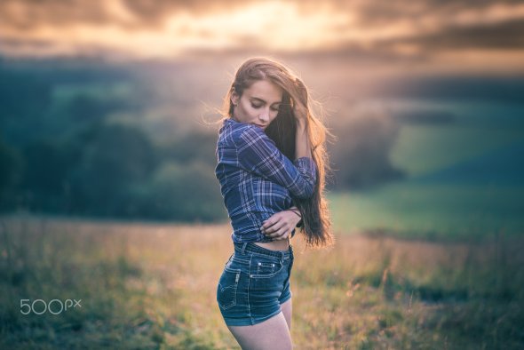 Jiri Tulach 500px arte fotografia mulheres modelos fashion beleza hora mágica luz por do sol