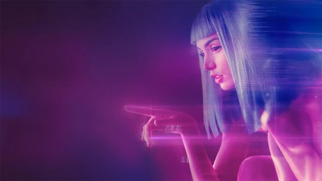 Hologram Girl Wallpaper Engine