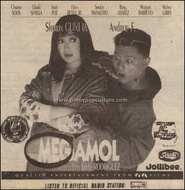 Megamol, Sharon Cuneta, Andrew E