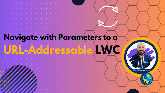 Navigate with Parameters to a URL Addressable Lightning Web Component  in Salesforce ☁️⚡️