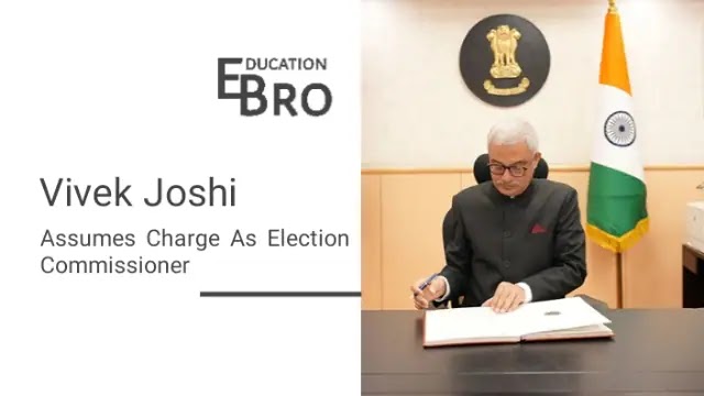Vivek Joshi Assumes Charge As Election Commissioner