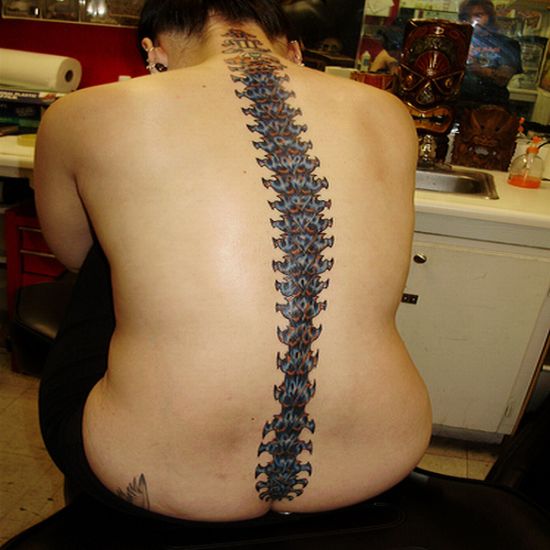Spine Tattoos For Women
