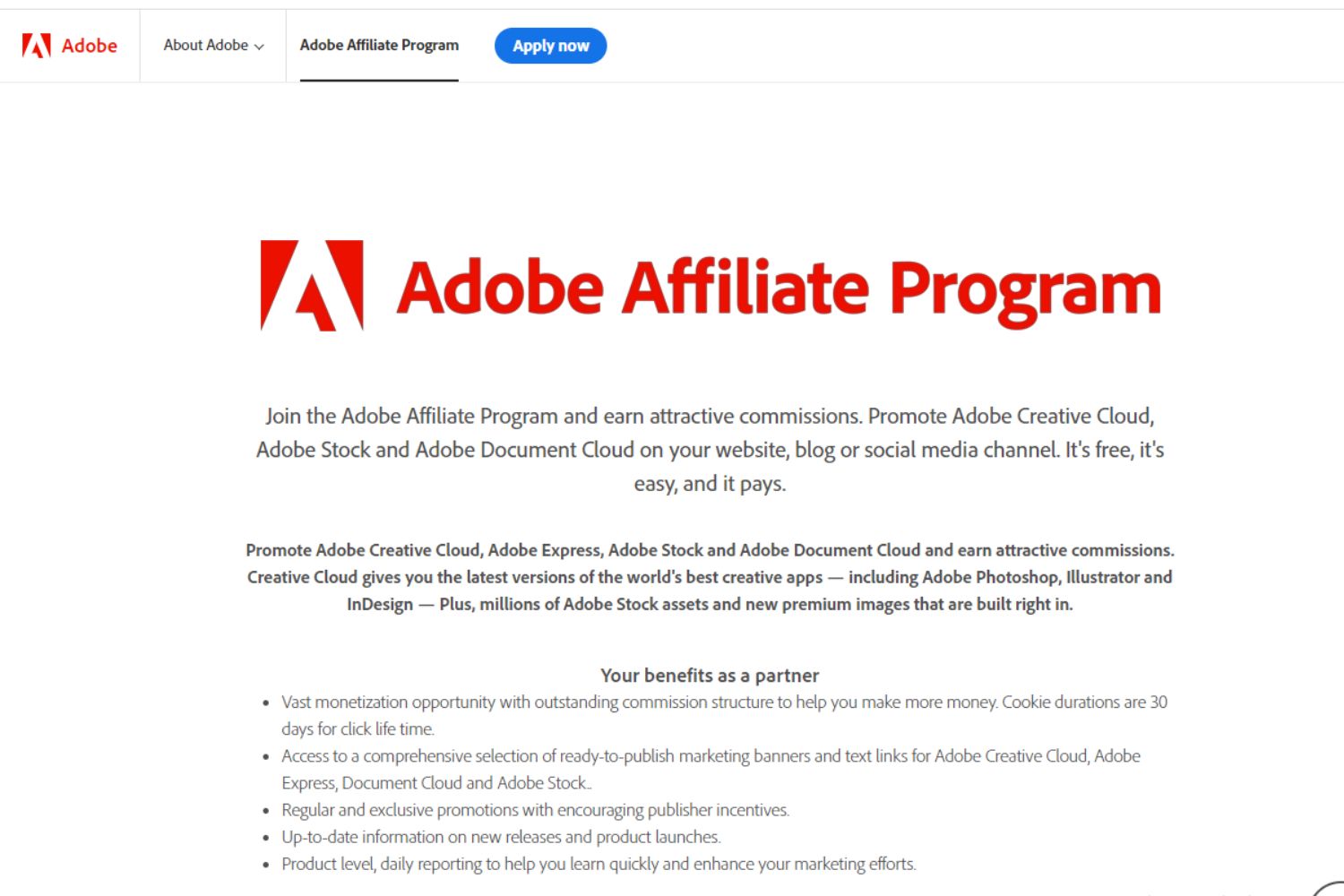 Adobe Affiliate Program