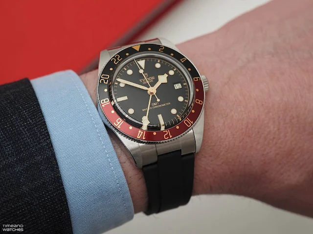 Tudor Black Bay 58 GMT with rubber strap