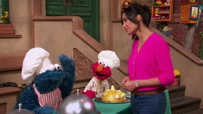 Sesame Street Episode 4816. Sesame Chef competition hosted by Padma Lakshmi.