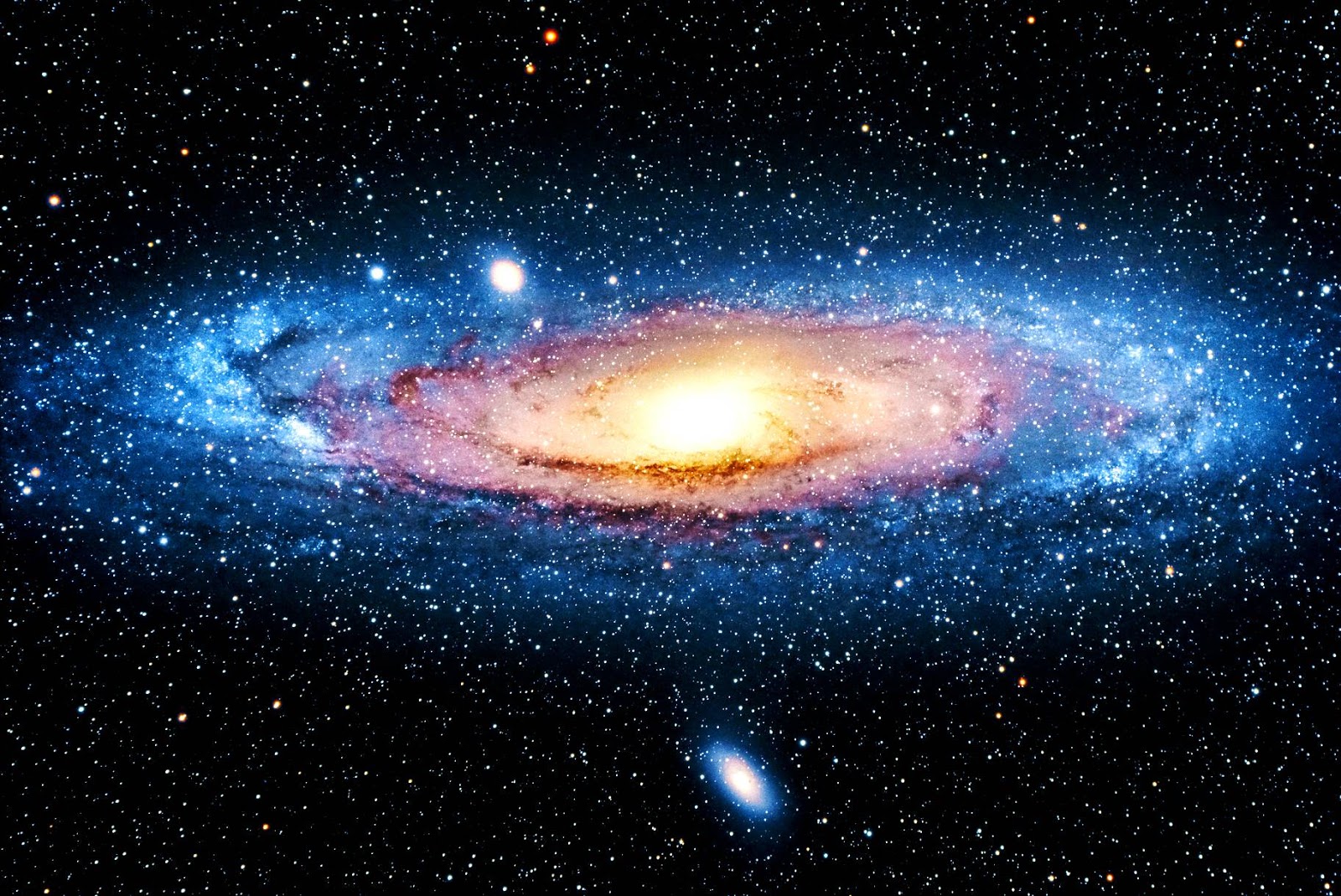 Andromeda Galaxy  Wallpaper  HD  Earth Blog