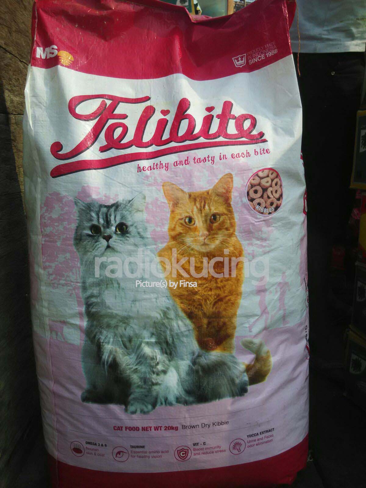 Review Makanan Kucing Merk Felibite buatan Indonesia