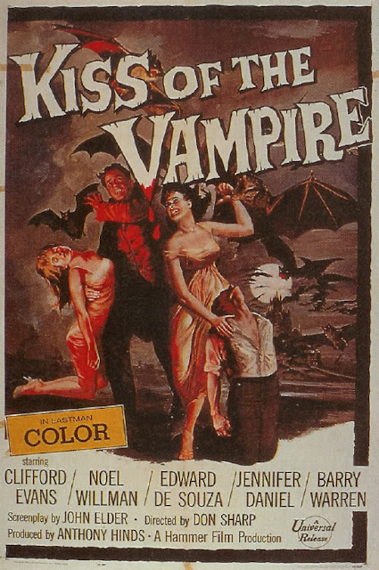 Resultado de imagem para O BEIJO DO VAMPIRO 1963