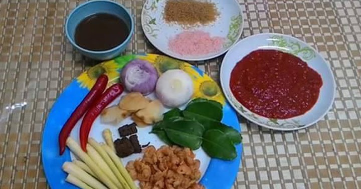 Resepi Tom Yam Asam Jawa - Di Sarangan