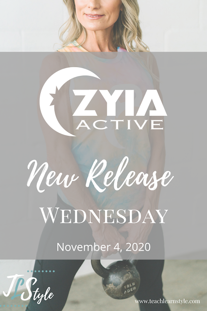 Zyia Active New Releases for November 4, 2020