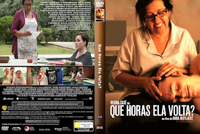 Filme Que Horas Ela Volta? DVD Capa