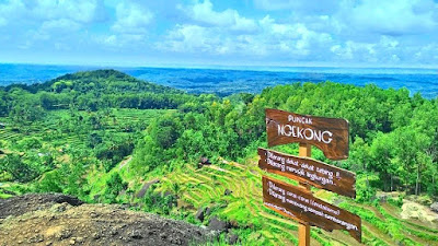 wisata jogja, wisata air, wisata gunung, nglanggeran, wisata air di jogja, wisata gunung di jogja, desa wisata nglanggeran, gunung api purba, embung nglanggeran, curug gede, 