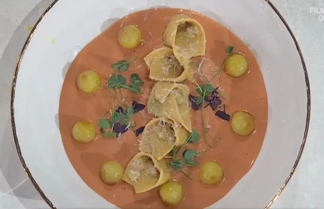 Tortelli di cicoria e pecorino di Gian Piero Fava