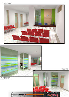 DESAIN INTERIOR LOBY LABORATORIUM