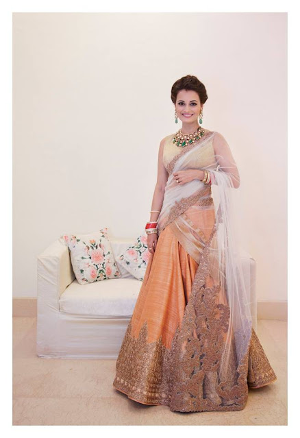 Dia Mirza glowing in her latest photoshoot, a vision of timeless beauty.