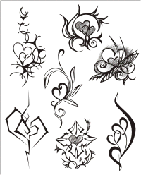 Free Heart Tattoo Designs Pictures