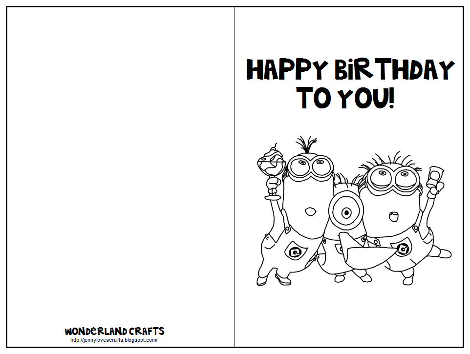 foldable birthday card template