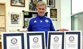 Mourinho bags five Guinness Book of Records certificates