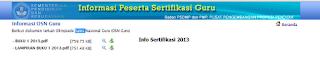 Verifikasi Data Peserta Sertifikasi Guru 2013 pict