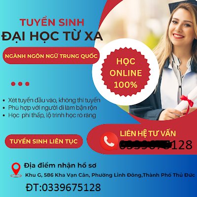 đại học từ xa nganh ngôn ngữ trung tại Bình Phước