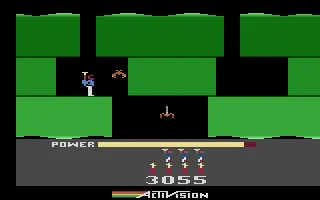 H.e.r.o jogo do Atari 2600 clássico de 1984