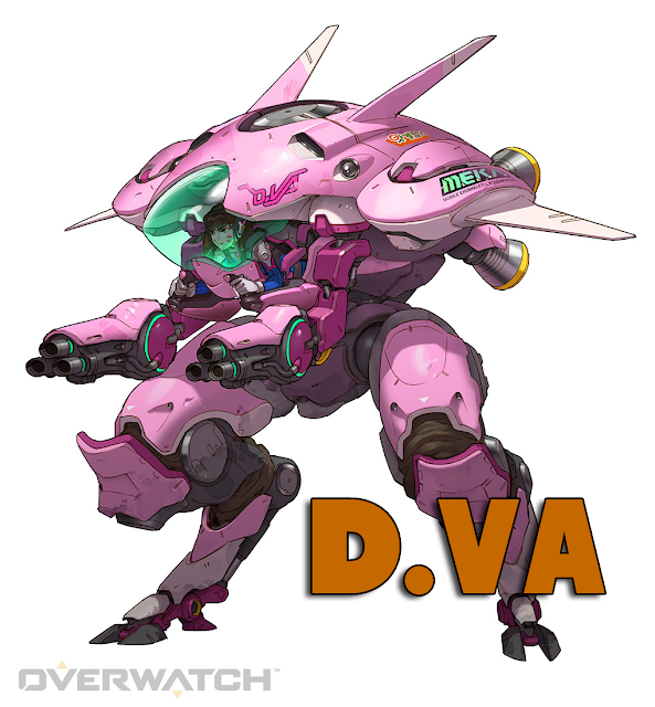 D.Va nouveau heros Overwatch