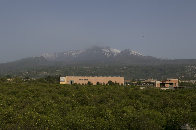 Vista sull'Etna dall'hotel Ramo d'aria